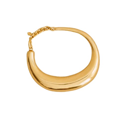 Lou Bracelet in Gold, €95, Sezane