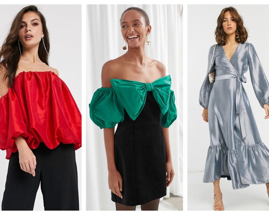 1980s’ taffeta is back in a big way, and these 7 high street pieces are the perfect way to try it out