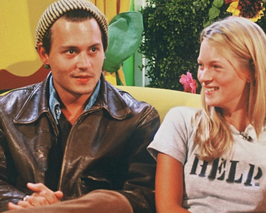 WATCH: This resurfaced clip of Johnny Depp and Kate Moss is peak 90s nostalgia 