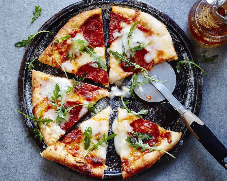 Food Challenge: Chorizo, Blue Cheese & Rocket Pizza