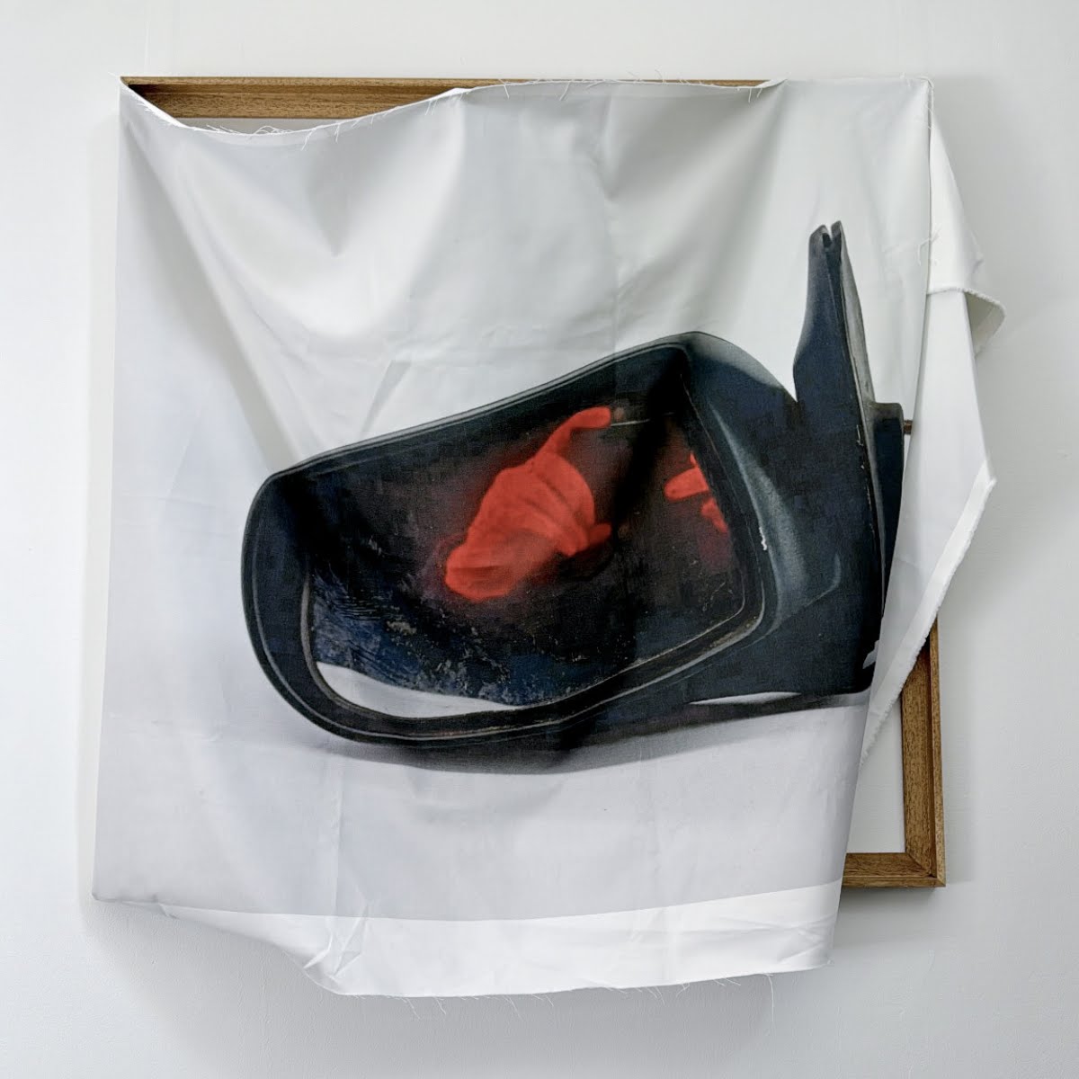 wing mirror (blunt, pain at the receptor) - exhibited at Garter Lane Arts, Waterford City wing mirror (blunt, pain at the receptor) - exhibited at Garter Lane Arts, Waterford City
