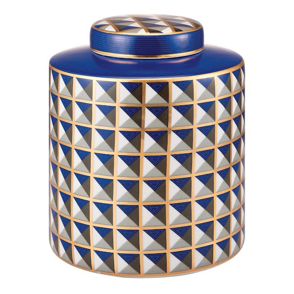 Geometric patterned urn, €99.99