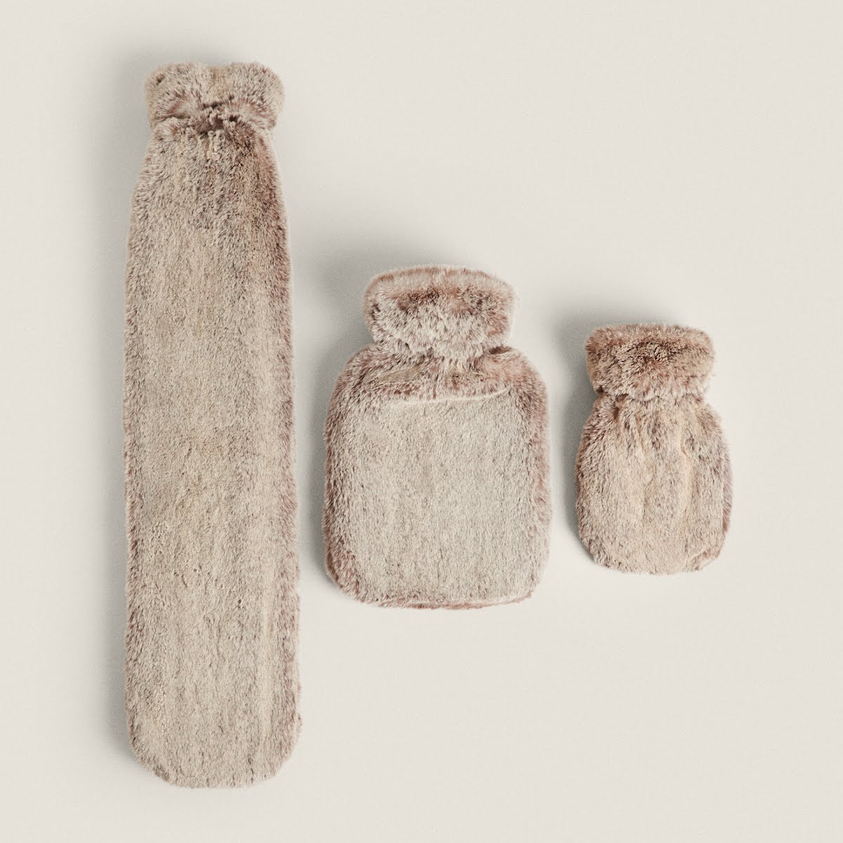 Zara Faux Fur Hot Water Bottle, €22.99-€49.99
