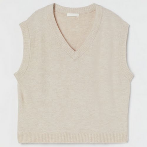H&M Sweater Vest, €14.99