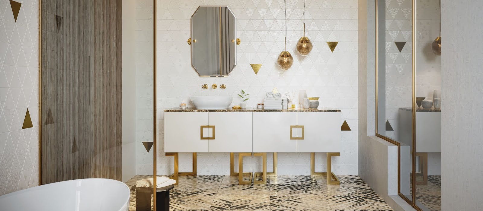 Redecorating your bathroom? Here are some gorgeous tile designs to get you started