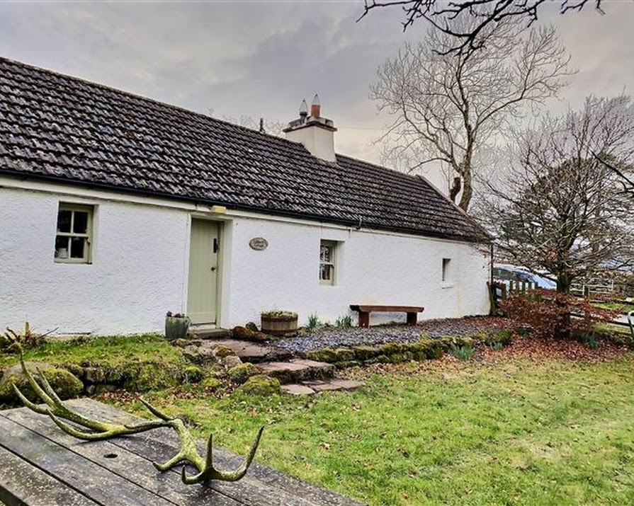 This quaint stone cottage near Glendalough is on the market for €245,000