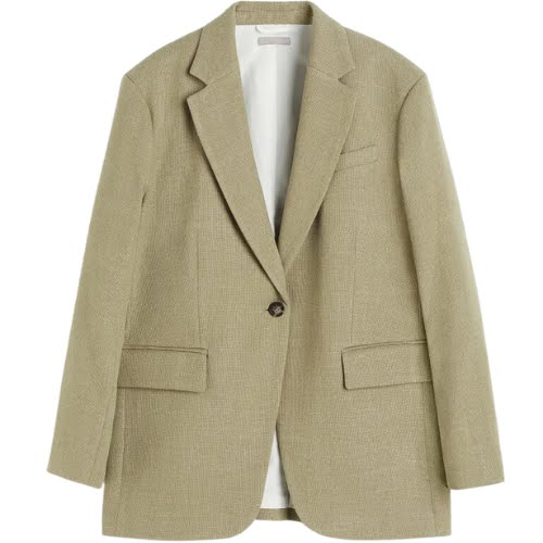 H&M Oversized Dropped Shoulder Blazer, €46.75