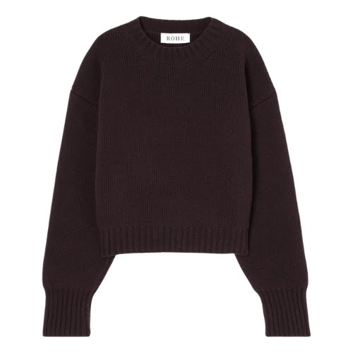 Compact Crewneck Jumper, €520, Rohe