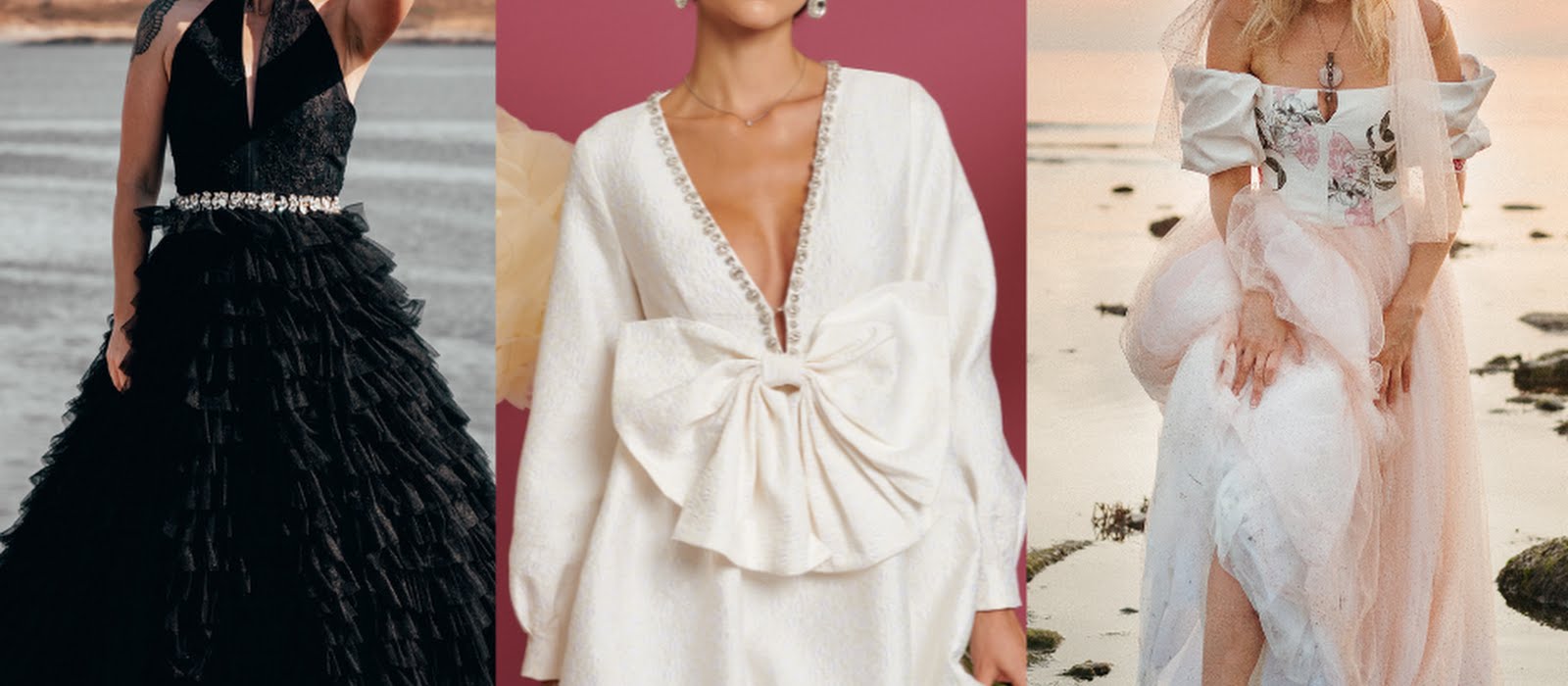 5 gorgeous bridal collections for the non-traditional bride