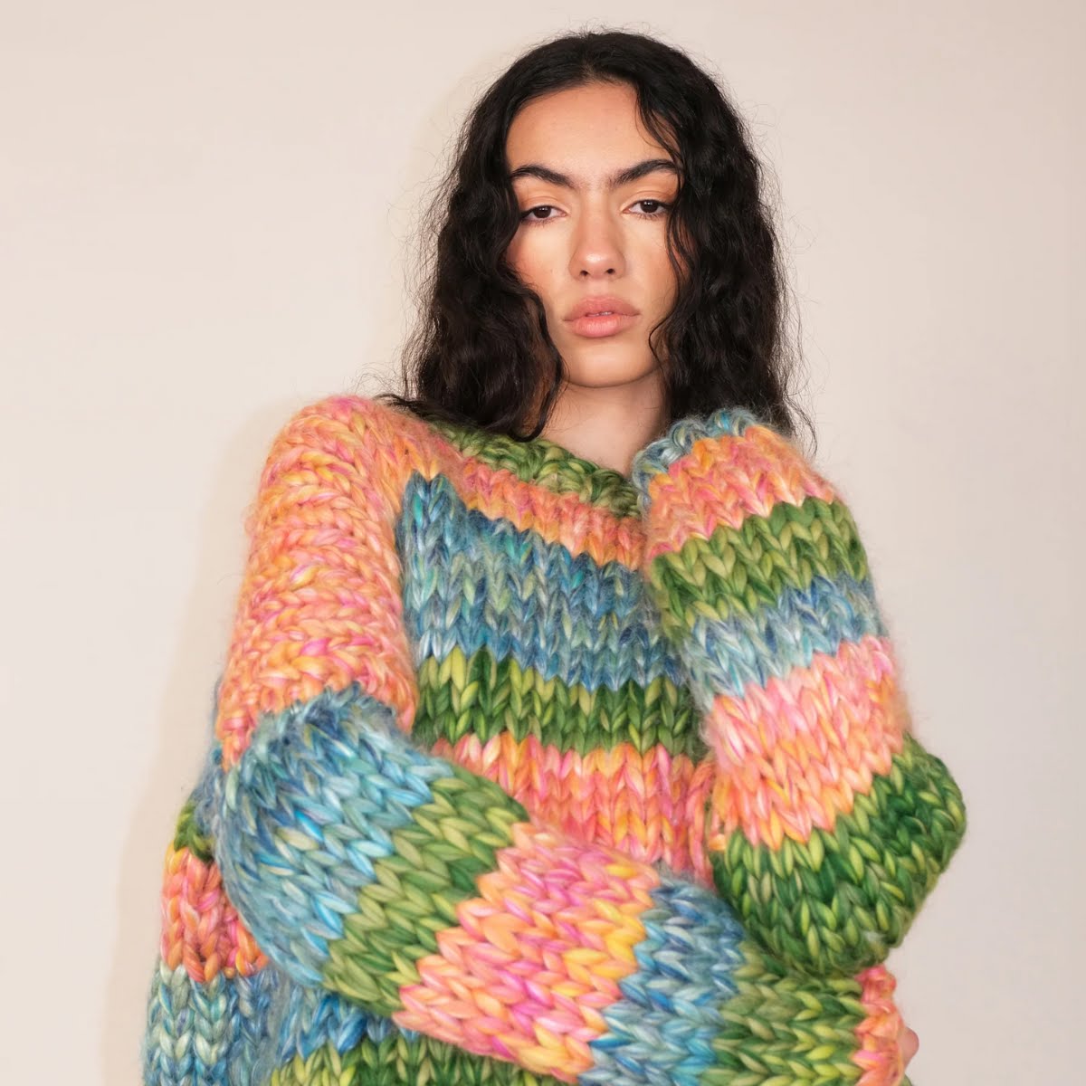 Hera Chunky Knit Sweater, €555.95